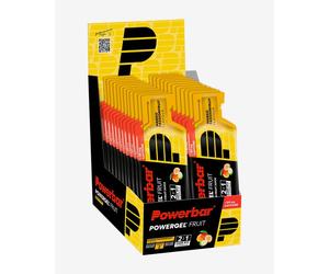 Gel énergétique PowerBar PowerGel avec caféine 41g goût mangue et fruit de la passion (24 unités)