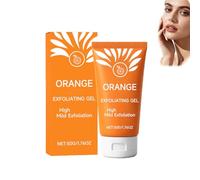 Gel exfoliant à l'orange pour le visage et le corps, gommage hydratant et exfoliant, g/el douche nett/oyant en profondeur, g/el nettoyant hydratant pour la peau, ge/l douche multi-usages (1 PCS)
