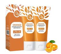 Gel Exfoliant Aux Enzymes D'orange,50g Gel Exfoliant Bio Pour Le Visage Et Le Corps,Gommage Corps Exfoliants,Exfoliants Hydratant Nettoyant En Profondeur Pour Visage Pour Tous Types De Peau (2PC, 50g)