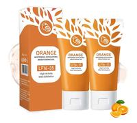 Gel Exfoliant Aux Enzymes D'orange,Gel Exfoliant Bio Pour Le Visage Et Le Corps,Orange éxfoliant Visage,éxfoliant Hydratant Nettoyant En Profondeur Pour Visagé Pour Tous Les Types De Peau (2PC, 50g)