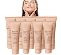 Gel exfoliant doux multi-action - Éclaircissant, blanchissant (taches sombres), peau lisse | Gommage corps & visage, éliminateur de points blancs, hydratant (9)