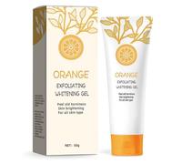Gel Exfoliant Orange Pour Le Visage - Gel Exfoliant Orange - Pour Un Nettoyage En Profondeur Des Pores - Oranges éxfoliant Visage - Oranges éxfoliant Corps - 50 G - Pour Le Visagé Et Le Corps