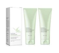 Gel exfoliant purifiant au thé vert - Nettoyant exfoliant - Réducteur de pores pour le visage - Nettoyage en profondeur du visage et du corps disponible pour les hommes et les femmes