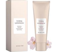 Gel exfoliant purifiant, gommage visage et corps, nettoyant et hydratant en profondeur, formule douce pour révéler votre beauté naturelle sans effort, pour tous types de peau