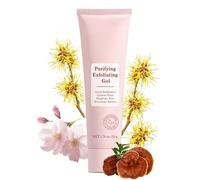 Gel exfoliant purifiant, nettoyant exfoliant doux pour le visage et gel exfoliant hydratant naturel pour le visage et le corps. Convient à tous les types de peau, nettoie en profondeur les impuretés e