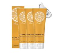 Gel exfoliant visage à l'orange - exfoliant visage,Gel éxfoliant orange éclaircissants pour le corps - Pour un nettoyage en, profondeur des pores, peau était plus lisse (3pc, 50g)