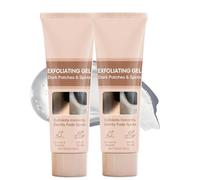 Gel exfoliant visage doux naturel,gommage visage,dark spot correcting glow gel gommant éclaircissant,exfoliant pour le visages pour un nettoyage en profondeur,réduire les points noirs (2pc, 50g)