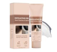 Gel exfoliant visage doux naturel,gommage visage,dark spot correcting glow gel gommant éclaircissant,exfoliant pour le visages pour un nettoyage en profondeur,réduire les points noirs (1pc, 50g)