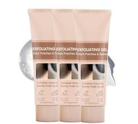 Gel exfoliant visage doux naturel,gommage visage,dark spot correcting glow gel gommant éclaircissant,exfoliant pour le visages pour un nettoyage en profondeur,réduire les points noirs (3pc, 50g)