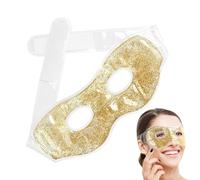 Gel Eye Cover, Cooling Ice Pack, 4.33in Eyes Dark Circles, Reusable Spa Bead Mask, Soothing Relief for Eye Strain Relaxation Sleep, Headache Relief