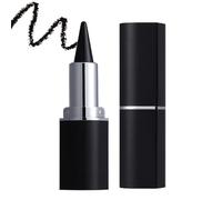 Gel Eye Liner Pencils, Black Smokey Eyeshadow Stick, Long Lasting Cosmetic kit, 3.65in Waterproof Eyeliner, Natural Gothic Makeup Tool for Halloween, Prom, Performance, Stage Looks