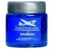 Gel fixant cheveux - HAIRGUM - Bambou - Fixation forte - Effet mouillé - Sans parabène