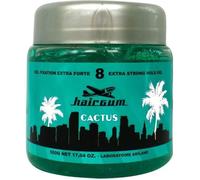 Gel fixant cheveux - HAIRGUM - Cactus - Fixation extra-forte - 500 ml - Enrichi en extrait de cactus