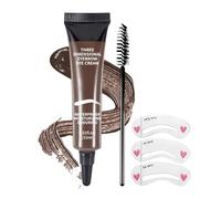 Gel fixateur pour sourcils, gel de maquillage imperméable, produit pour sourcils à tenue forte, système de tenue longue durée à application rapide, accessoire de beauté tendance avec style moderne, ou