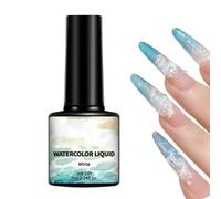 Gel For Nail, Design White Realistic Fingernails Cosmetics