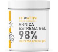 Gel Forte Concentré D'arnica 550 Ml,Arnica Pour Chevaux À Usage Humain 98%,Pommade Extrême D'arnica Avec Vitamine E,Menthe Et Lavande,100% Made In Italy-Fitoattivi (550 Ml)
