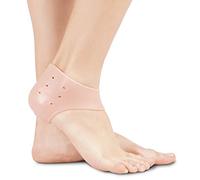Gel Heel Cups Insoles - Reduce foot and heel pain, help keep skin moisturized and free from cracks and peeling. Durable, comfortable, one-size-fits-all design. 1 pair.