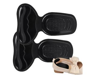 Gel Heel Pads - Silicone Reduced Code Anti-Slip 2-en-1 Heel Pad HeelsCushion | Heels Comfort Insoles For,Silicone Heeļ Pads, Foot Pāds For Heels, Men, Tighter Fit, Women