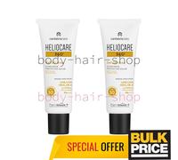 Gel Heliocare sans huile SPF50 écran solaire tactile sec peau grasse matifian...