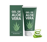 Gel Hydratant Apaisant À L'aloe Vera - Soin Hydratant Naturel À Base De Plantes Pour Le Visage Et Le Corps, Formule Non Grasse À Absorption Rapide Enrichie En Vitamine E (1)