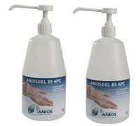 Gel Hydroalcoolique Aniosgel 1 litre - LOT DE 2 FLACONS by Anios