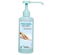 Gel hydroalcoolique Aniosgel 85 NPC - Flacon 500 ml avec pompe doseuse | Avec pompe doseuse