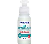 Gel hygiénique pour les mains, ne se rince pas, alcool à 78 %, 80 ml