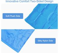 Gel Ice Pack Cold Gel Pack With Elastic Straps,Large Cold Ice Bag Anti Pain Knee Pad For Pain Relief,Shoulder,Knee,Foot,Elbow