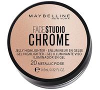 Maybelline Face Studio Chrome Jelly Highlighter enlumineur gel teinte 20 Metallic Rose 9.5 ml