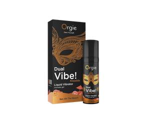 Gel intime vibrant embrassable Dual Vibe Sex on the beach