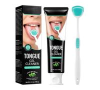 Gel Langue Avec Brosse À Poils En Silicone Souple Double Face