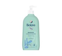 Gel Lavant Corps et Cheveux - BIOLANE - Bio - 500ml - Hypoallergénique - Flacon-pompe