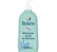Biolane Gel lavant corps et cheveux certifié biologique 500 ml Multicolore