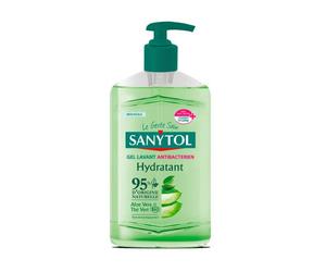 Gel lavant mains antibactérien Sanytol hydratant - 250 ml