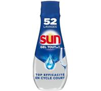 Gel Lave-Vaisselle - Sun - Expert Plus - 52 Lavages - Brillance Éclatante - Protection Complète - 900ml