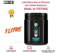 Gel Lubrifiant Eau Silicone Eros Slide X - 1000ml - Ultra Longue Durée & Confort