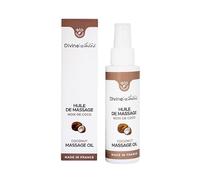 Gel Lubrifiant Glisse Bio Divine Xtases, Parfum Coco, 100ml | Enrichi en Cire d'Abeille, Sans Parfum, Fabriqué en France