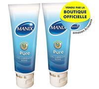 Gel lubrifiant intime MANIX PURE 80 ml - Lot de 2