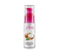 Gel Lubrifiant Intime Noix de Coco 50ml - À Base d'Eau, Compatible Préservatifs, Non Gras & Non Irritant - Flacon Pompe Hygiénique