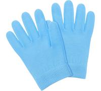 Gel Moufles de Soin des Mains Bleu, Hydratants Coton Élastique | Respirants et Confortables, Usage à Maison ou Dehors, pour Nuits Sèches, Spa et Salon