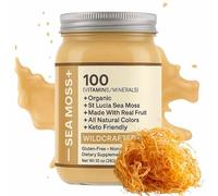 Gel Mousse de Mer Gold Original - Sea Moss Gel Naturel - Texture Lisse - Qualité Premium - Gold Sea Moss Gel