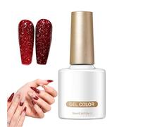 Gel Nail Glitter,10 ml Accessoires Manucure Réfléchissants | Vernis UV Couleur Holographique | Pour Noël Fêtes Mariage Nouvel An Maison Salon Rendez-vous Soirée