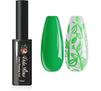 Gel Nail Liner Vernis Stylo Uv Led Peinture Gel Vernis Set Pour 3d Nail Art Diy Nail Design Pull Line Pen Nail Dessin, Vernis À Ongles Pour Salon De Manucure, 10ml, Vert Herbe