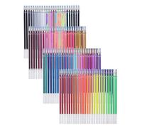 Gel néon pastel Refills encre sans acide 100pcs stylo recharge fixe lisse écriture précise fabricant à flux libre 100pcs