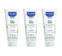 Gel Nettoyant 2 en 1 pour Bébé à l'Huile d'Amande Douce Lot de 2 x 250 ml