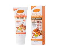 Gel Nettoyant Exfoliant Visage, Gommage Micro-Mousse à la Vitamine C et Acide Kojique, Atténue Taches et Réduit Pores avec Aloe Vera - Végan 100ml (#1, 100ml)