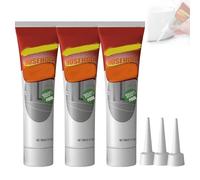 Gel nettoyant ménager puissant, gel décapant multi-usages, nettoyant ménager, convient aux murs et joints de salle de bain et de cuisine, aux éviers, baignoires et WC. (3 Pcs)