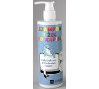Gel nettoyant pour le corps et shampooing pour bébé 2 en 1, 280 ml, flacon distributeur, avec extrait de fraise et de framboise
