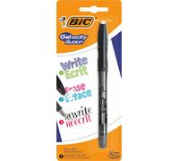 Gel-ocity Illusion stylo effaçable BIC noir blister 1pc