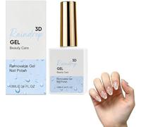 Gel ongulaire 3D à gouttes d’eau, finition transparente offrant un rendu mouillé et rosé. Formule douce adaptée aux créations d’art ongulaire pour usage personnel et professionnel (2)